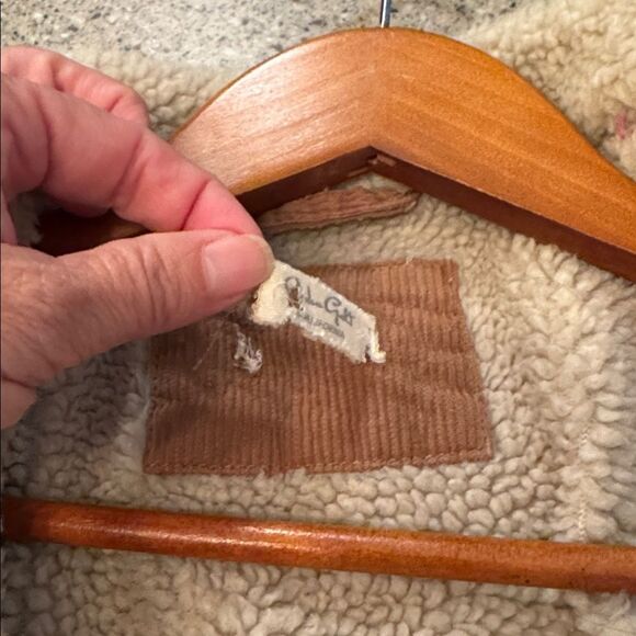 JOHN GALT Brandy Melville Corduroy Sherpa Trucker Jacket - Picture 7 of 9